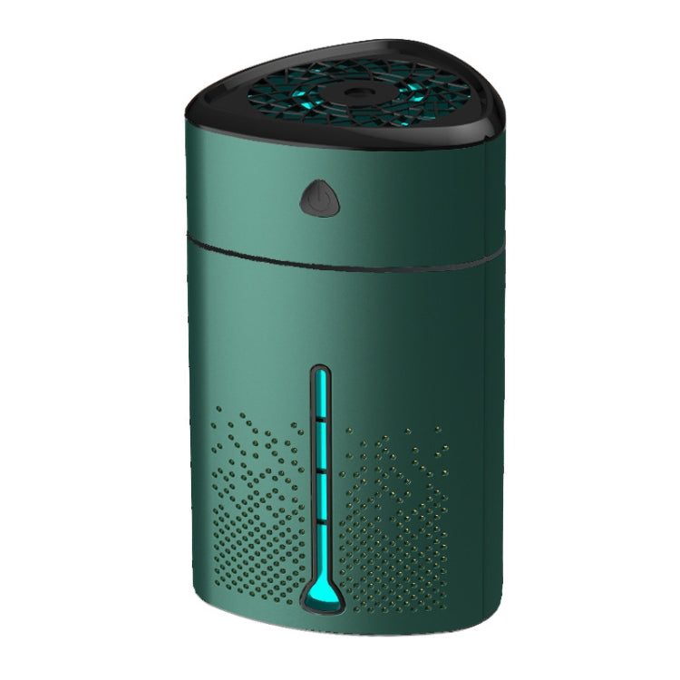 Silent USB Plug-In Silver Ion Purifying Humidifier Household Night Light Atomizer, Electroplated White, Electroplated Green, White, Green, Duck