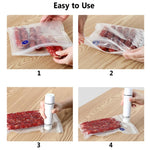 Handheld Vacuum Machine Rechargeable Food Preservation Compression Storage Machine