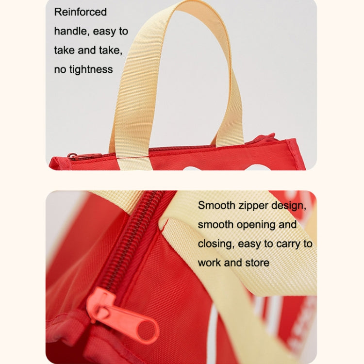 Portable Lunch Box Bag Student Simple Thickened Waterproof Bento Insulation Bag
