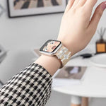 3pcs/Set Smart Watch Silicone Watch Band Decoration Ring
