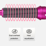 5 In 1 Hot Air Comb Automatic Curling Iron Curling & Straightening Hair Styling Comb Hair Dryer, EU Plug, UK Plug, US Plug