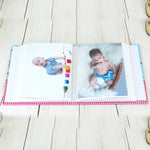 6 inch 100 Sheets 4R Small Floral Flower Pocket Photo Album