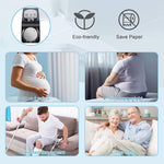 Bidet Toilet Seat Attachment With Hot & Cold Double Nozzle Personal Hygiene, 7/8 For North America, 1/2  For Asia/Australia/UK, 3/8 For Europe