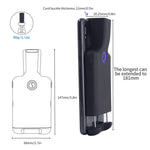 HC101D  2D Bluetooth Barcode Scanner Wireless Back Clip Phone Barcode Reader, 2D Middle, 2D Side