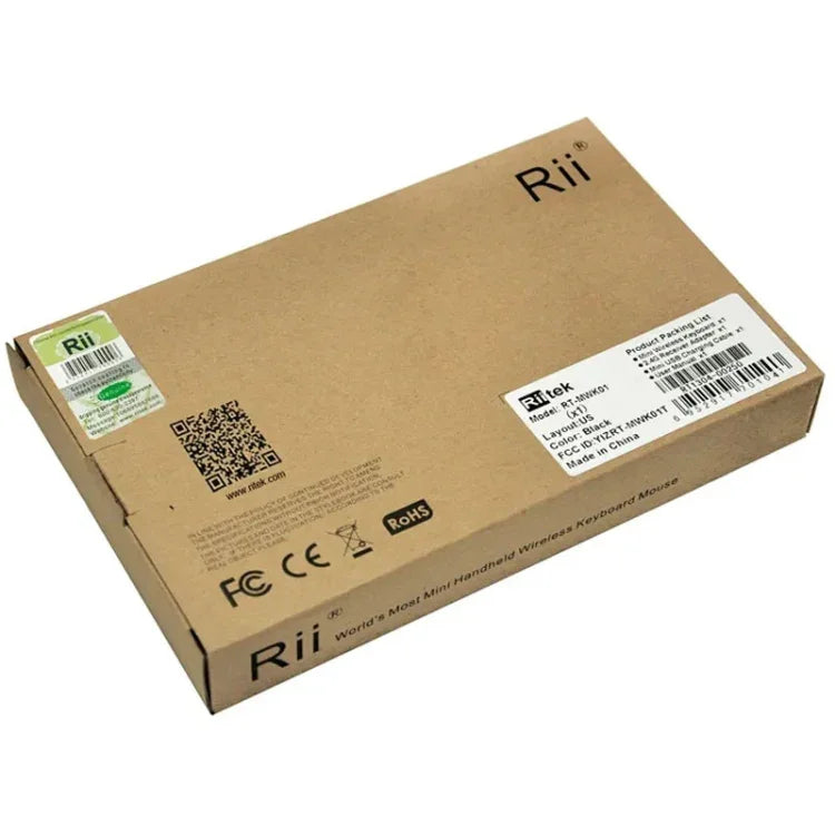 Rii X1 2.4G Mini Classic Wireless Keyboard Keypad And Mouse All-In-One Kit