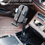 Car Center Console Water Cup Holder Adjustable Mobile Phone Holder
