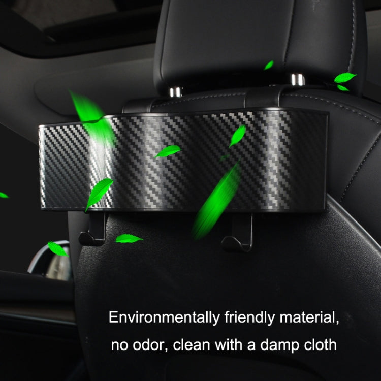 Car Seat Back Storage Box Rear Hanging Cup Holder