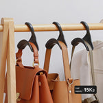 5pcs Wardrobe Hook Hat and Scarf Storage Rack Bag Anti-deformation Arch Hanger