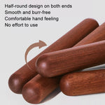 Home Wooden Rolling Pin Nonstick Red Sandalwood Rolling Stick, 25x3cm, 30x3cm, 40x3cm, 30x3.6cm, 40x3.6cm, 50x3.6cm