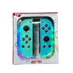 JOY-02 Gaming Left And Right Handle With RGB Lights Body Feel Bluetooth Gamepad For Switch / Switch OLED / Switch Pro / Switch Lite / Switch Joycon, Blue Red, Green Blue, White, Gray, Pink Green, Orange Purple, Light Pink Light Green