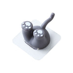 Cartoon Animal Punch-free Hook Traceless Plug Holder Bathroom Cute Toothbrush Hanger, Dinosaur Tail, Cat Tail, Lattice Tail, Corgi Tail, Duck Tail