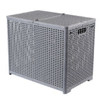 Foldable Dirty Clothes Basket Wall Mounted Bathroom Dirty Clothes Storage Frame Plastic Laundry Basket, Plus Large White, Plus Large Gray, Plus Large Black, Extra Large Black, Extra Large White, Extra Large Gray