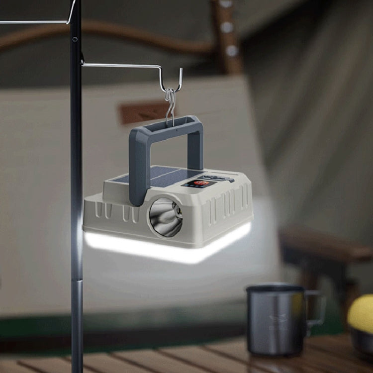 Outdoor Solar Energy Charging Camping Light Hanging Multi-Functional Tent Lamp Power Outage Emergency Lights