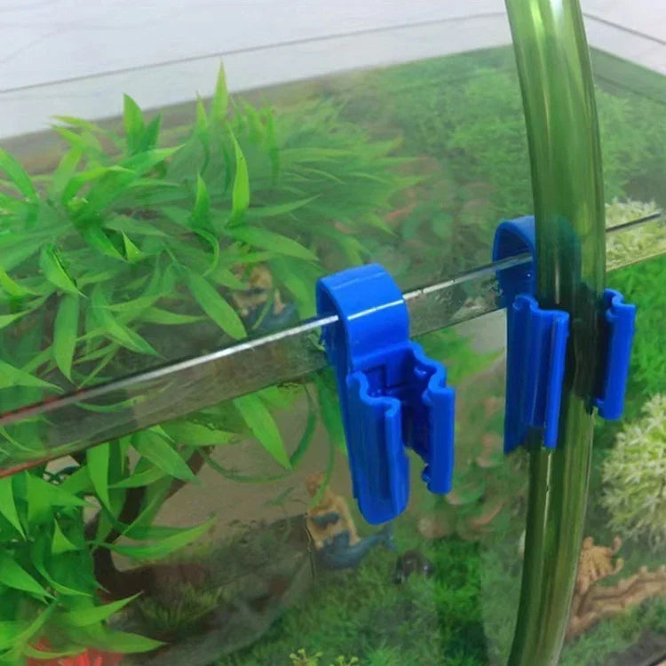 5pcs Multifunctional Fish Tank Aquarium Water Pipe Fixing Clip