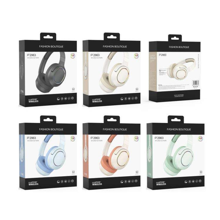 SOYTO P2963 Bluetooth Wireless Headset Noise Reduction Mobile Phone Game Headset, P2963
