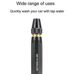 Household High Pressure Car Wash Metal Water Jet Car Brushing Booster Nozzle, 2 Clamps
