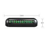 Automobile Temporary Parking License Plate Move Car Phone Number Cards