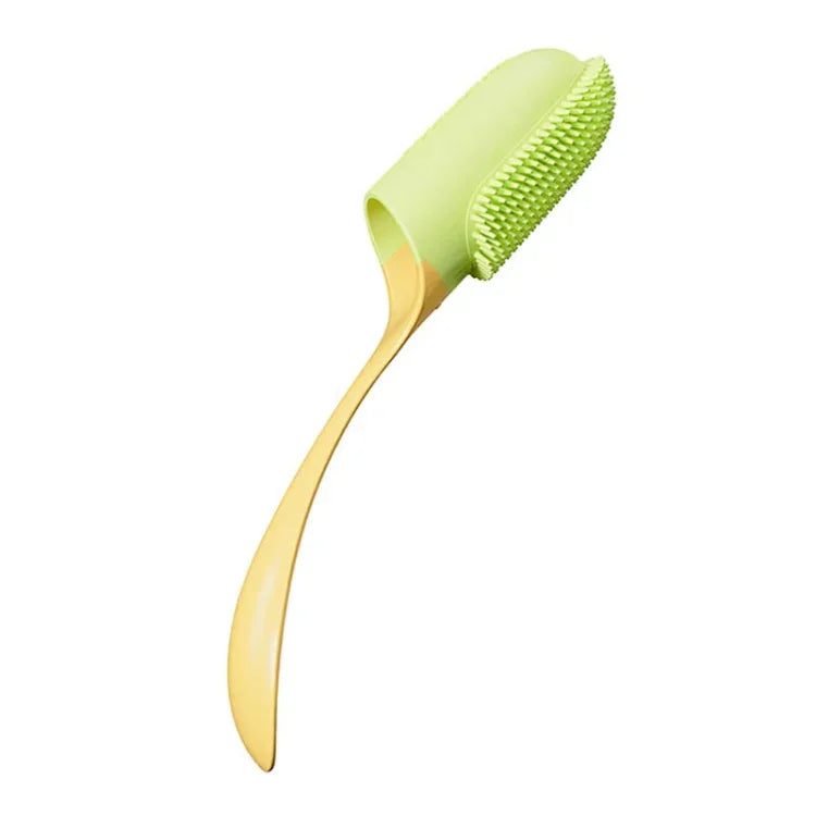 Pets Finger Toothbrush With Handle Dogs And Cats Oral Cleaning Tools