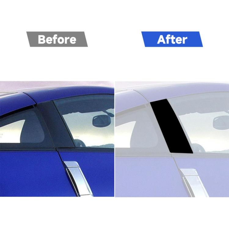 For 2003-2009 Nissan 350z 2pcs /Set Universal B-pillar Decoration Sticker for Left and Right Drive