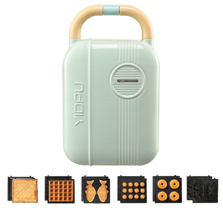 YIDPU Multifunctional Family Breakfast Maker Light Diet Sandwich Waffle Baker, CN Plug, 2 In 1, 3 In 1, 4 In 1, 5 In 1, 6 In 1, 7 In 1