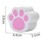 Bathroom Glass Mirror Stain Removal Watermark Sponge Rub Faucet Descaling Cleaning Tool, Pink