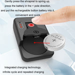 4.2V LIR2032/2450 Button Battery Universal Charger, RSC-X2-2 White, RSC-X2-2 Black
