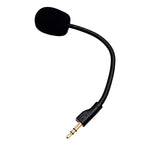 4-Prong Plug Internet Cafe E-Sports Gaming Headset Microphone, For Kingston HyperX Cloud Alpha, For Old Kingston Hyper X Cloud II / Cloud X / Cloud Core / Cloud Pro Silver, 2021 Kingston Hyper X Cloud II / Cloud X / Cloud Core / Cloud Pro Silver       ...