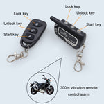 Two-Way Dual Remote Control Vibration Motorcycle Anti-Theft Device, YL-B011