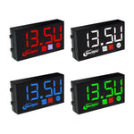 Compact LED Digital Display Time Voltmeter, 3 in 1 Red, 3 in 1 Blue, 3 in 1 White, 3 in 1 Green, 2 in 1 Temperature Red, 2 in 1 Temperature Blue, 2 in 1 Temperature White, 2 in 1 Temperature Green, 2 in 1 Water Temperature Red                          ...