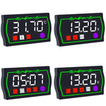 Morfayer Locomotive Intelligent Multi-function Tachometer, 4 in 1 Ambient Temperature Gauge, 4 in 1 Water Temperature Meter, 5 in 1 Ambient Temperature Tachometer, 5 in 1 Water Temperature Tachometer