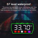 Morfayer Locomotive Intelligent Multi-function Tachometer, 4 in 1 Ambient Temperature Gauge, 4 in 1 Water Temperature Meter, 5 in 1 Ambient Temperature Tachometer, 5 in 1 Water Temperature Tachometer