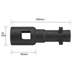 For Karcher K-Series / Lavor Pressure Washer Bayonet Fitting Converter Adapter, Bayonet Fitting Adapter