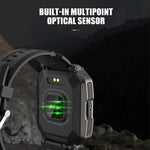 C20Plus 1.81-inch Health Monitoring Waterproof Bluetooth Call Smart Watch, Camouflage Green