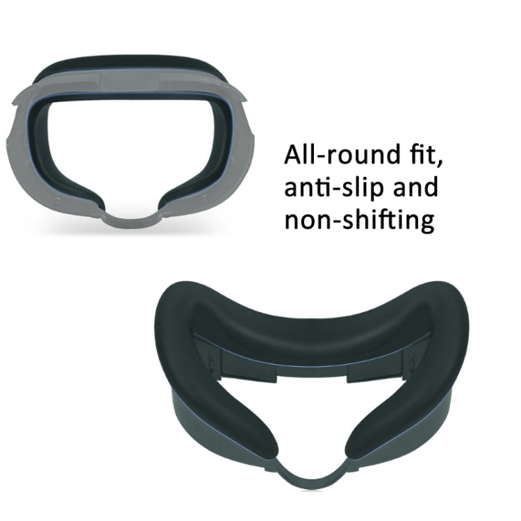 For Meta Quest 3 VR Blackout Nose Pad Mask Face Pad Cover, 4pcs /Set, 2pcs /Set