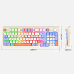 XUNSVFOX K94 Wireless Bluetooth Dual Mode Mechanical Keyboard Gaming Office Laptop Keyboard