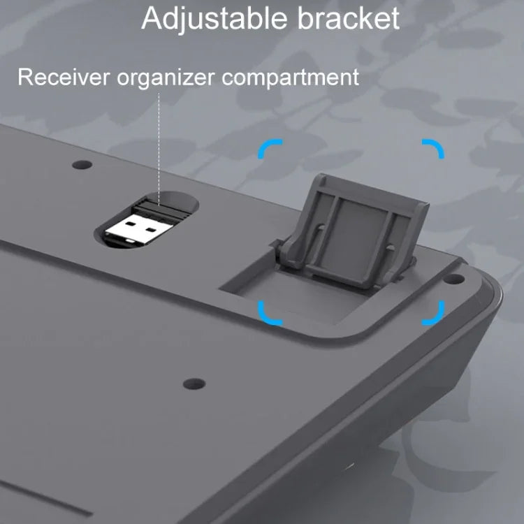 XUNSVFOX K94 Wireless Bluetooth Dual Mode Mechanical Keyboard Gaming Office Laptop Keyboard