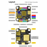 3-6S Lipo Barometer For RC Drone, SpeedyBee BLS 50A 4-in-1 ESC