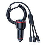 Vehicle Mini Fast Charging Charger Car One To Three Cigarette Lighter, Regular Version, Standard Version, Upgrade Version, Premium Version, Flagship Version, Extreme Version