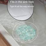 Kitchen Bathroom Anti Clogging Sink Floor Drain Cover Sewer Floor Drain Deodorizer, Plum Blossom, Tulip, Clover