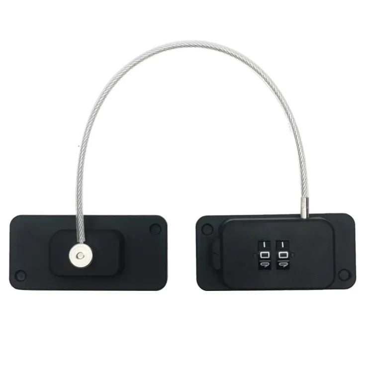 Child Safety Lock No Hole Window Limiter Refrigerator Drawer Cabinet Combination Lock, 3-bit Black, 3-bit White, 2-bit Black, 2-bit White, 2-bit Gray