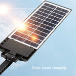 LED Strong Light Double Row Solar Garden Light Induction Street Lamps, E-SMARTER W789A-6, E-SMARTER W789B-6