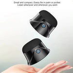 Magnetic Wireless Bluetooth Speaker Subwoofer Mini Portable TWS Mobile Phone Speaker, CQ01 Black, CQ01 White