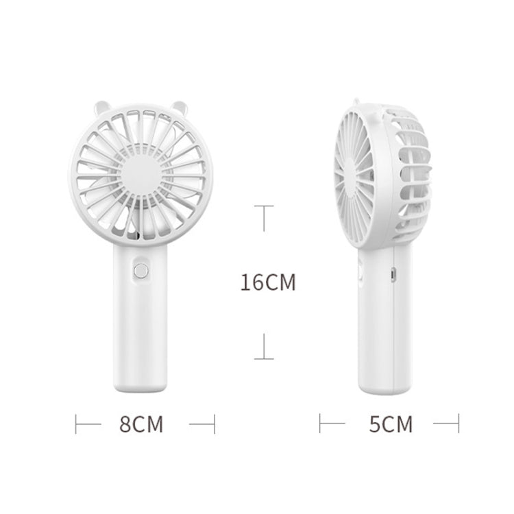 Mini USB Handheld Fan Rechargeable Portable Desktop Phone Holder