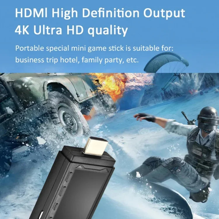X9 Ultra Video Game Stick Console With 2.4G Double Wireless Controller, 64GB 37000+ Games, 128GB 42000+ Games, 256GB  60000+ Games