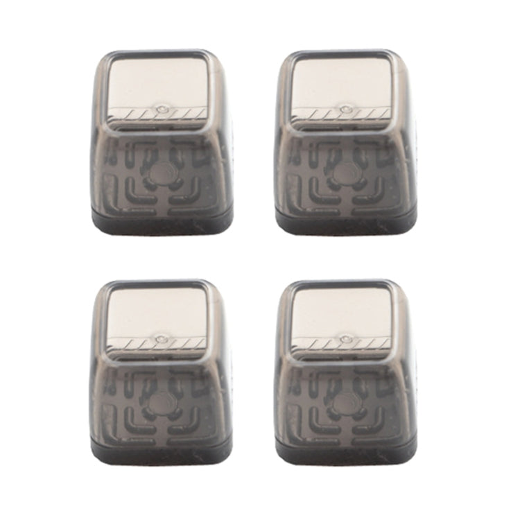 4pcs / Set Thickened Wear-Resistant Table And Chair Leg Covers Household Quiet Non-Slip Stool Foot Protector, Mini Small Round Transparent, Mini Small Round Light Gray, Mini Small Round Light Brown, Mini Small Square Transparent                        ...