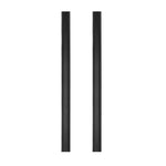 Car Side Window Wipers Removing Water Mist Universal Rubber Strips, 1pair