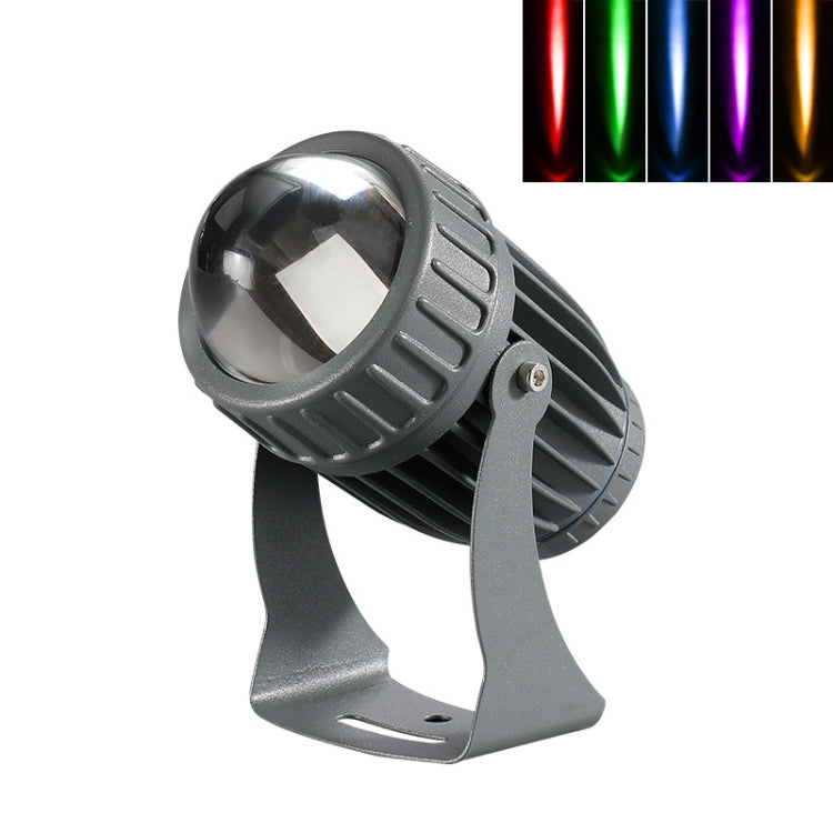 10W One Beam LED Spotlight Outdoor Waterproof Lighting Pillar Wall Light Remote Landscape Lamp, Choose 1 of 3 Colors, Choose 1 of 5 Colors
