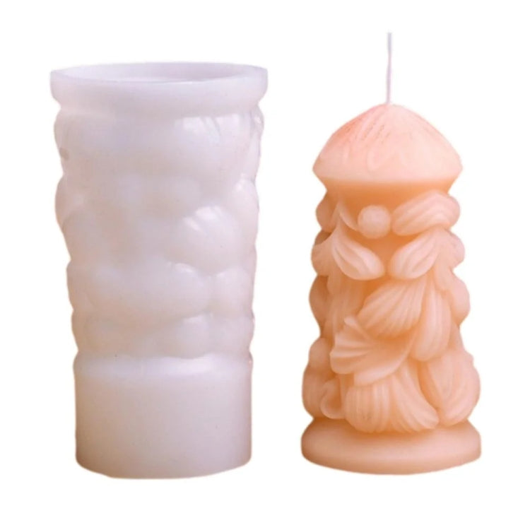 Christmas Tree Aromatherapy Candle Ornaments DIY Silicone Mold, C1 ZL-268-1, C1 ZL-268-2, C1 ZL-268-3, D1  ZL-269-1, D2  ZL-269-2, D3  ZL-269-3, D4  ZL-269-4