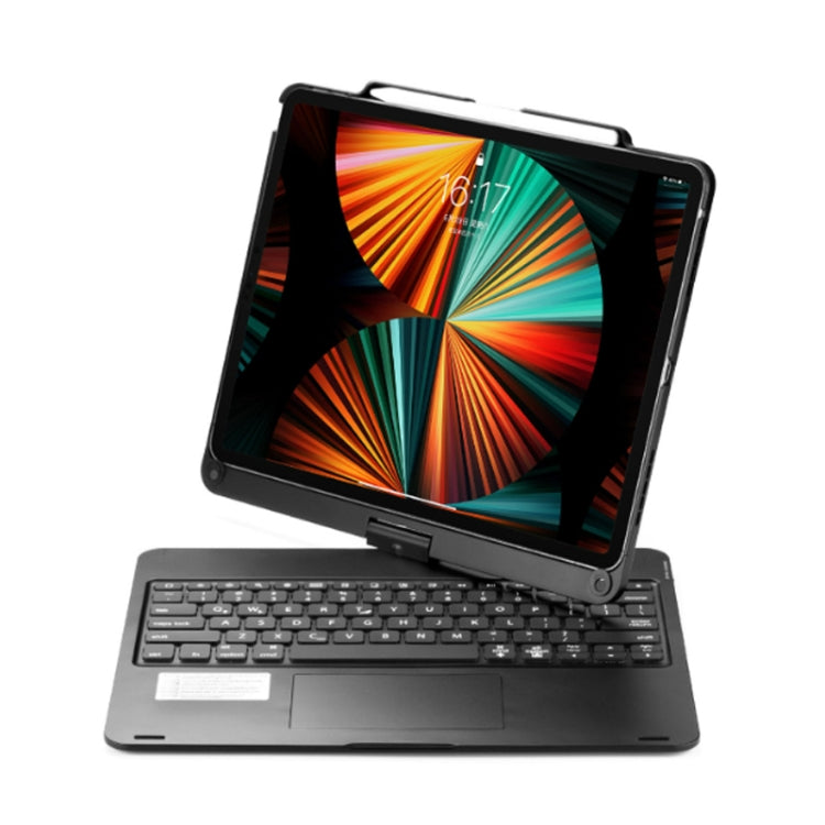 For iPad Pro 12.9 Inch 2022/2021/2020/2018 Tablet Bluetooth Touch Keyboard With Backlight 360 Degree Rotation, For iPad Pro 12.9 Inch