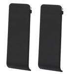 For Nintendo Switch Console 2pcs Replacement Kickstand Back Shell Holder, Transparent White, Black, White, Red, Blue